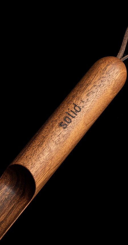 edler Holzschuhlöffel aus Schweizer Produktion