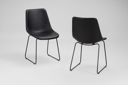 Eleganter Drahtgestell-Stuhl